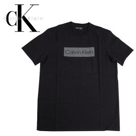 カルバンクライン Calvin Klein Tシャツ フロント ロゴ 半袖 メンズ 丸首 トップス 40qm885 ラッピング不可 ネコポスでお届け
