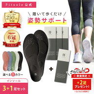 【今だけ＋2足！】ピットソール 正規品 インソール ダイエット 中敷 疲れない 姿勢 矯正 立ち仕事 疲れに…