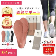 【今だけ+2足】ピットソール 正規品 インソール ダイエット 中敷 姿勢 矯正 立ち仕事 疲れにくい 長時間…