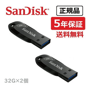 �y���S�̃��[�J�[5�N�ۏ؁z 32GB USB������ SanDisk �T���f�B�X�N Ultra Shift USB 3.0 �E���g���V�t�g �t���b�V���h���C�u �t���b�V�������� USB�������[ �����]�� �ő�100MB/�b SDCZ410-032G-J35 �y�������K