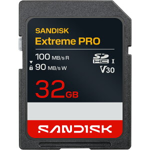 �y���S�̃��[�J�[�������ۏ؁z 32GB SD�J�[�h SanDisk Extreme Pro �T���f�B�X�N �G�N�X�g���[�� �v�� SDXC SD UHS-I�J�[�h �������K�i ���[�J�[���K�i SDSDXXO-032G-GHQIN