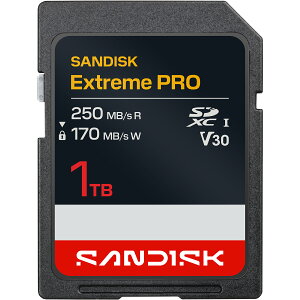 �y���S�̃��[�J�[�������ۏ؁z 1TB SD�J�[�h SanDisk Extreme Pro �T���f�B�X�N �G�N�X�g���[�� �v�� SDXC SD UHS-I�J�[�h �������K�i ���[�J�[���K�i SDSDXXJ-1T00-GHQIN