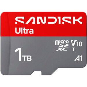 �y���S�̃��[�J�[10�N�ۏ؁z SD�ϊ��A�_�v�^�t�� 1TB microSD�J�[�h �}�C�N��SD�J�[�h SanDisk Ultra �T���f�B�X�N �E���g�� ���[�J�[���K�i �������K�i SDSQUJQ-1T00-GH3MA