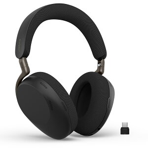 Jabra �w�b�h�Z�b�g Evolve3 85 UC Link390c Black ���� ���� �w�b�h�z�� �}�C�N�t�� 2�䓯���ڑ� USB-C 3.5mm�W���b�N Bluetooth5.3 �A�_�v�e�B�u�m�C�Y�L�����Z�����O �Œ�25���Ԓʘb �}���[�d ���U�[�N�b�V