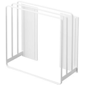 バスラック YAMAZAKI tower 乾きやすいマグネット風呂蓋スタンド 風呂ふた収納に便利なラック！ バスルーム快適グッズ 浴室用 浴室用ラック 浴室収納 山崎実業 タワー ホワイト