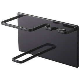 バスラック YAMAZAKI tower マグネットバスルームシェーバーフォーム＆シェーバーホルダー 強力マグネットで浮かせて収納！ おしゃれ シンプル 白・黒 シャイバーホルダー 浴室用ラック 浴室収納 山崎実業 タワー ブラック