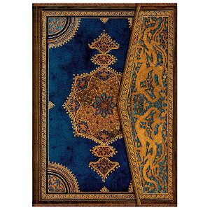 ノートブック ペーパーブランクス MIDI ハードカバー 罫線 paperblanks正規販売店 イギリス 英国 取扱店 芸術 アート 高級ノート paperblanks ミディ サファヴィー・インディゴ