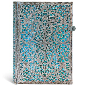 ノートブック ペーパーブランクス MIDI ハードカバー 罫線 paperblanks正規販売店 イギリス 英国 取扱店 芸術 アート 高級ノート paperblanks ミディ マヤブルー