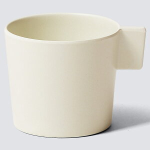 食器 正規品 ideaco イデアコ ウスモノ カップ 薄い 割れにくい キャンプ アウトドアにも カップ コップ マグ型コップ 子ども キッズ テーブルウェア おしゃれ usumono cup サンドホワイト