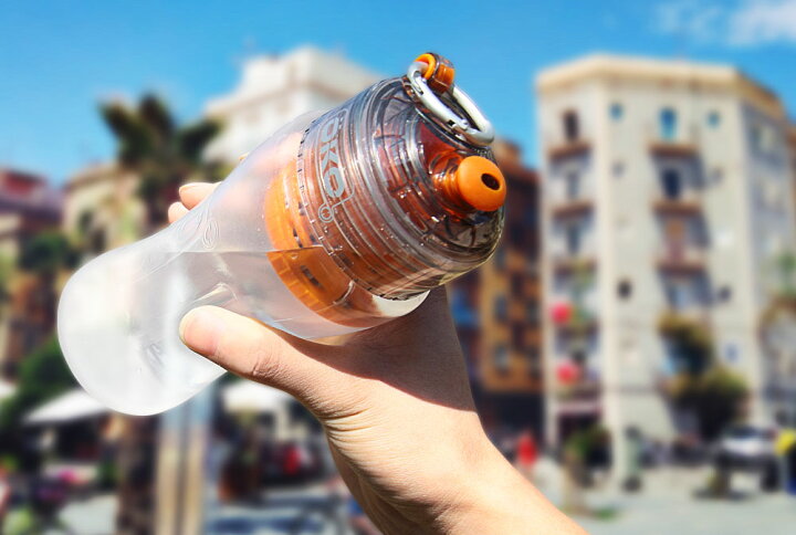 楽天市場】ろ過機能付きボトル OKO ドリンクボトル 650ml 水筒 オコ  