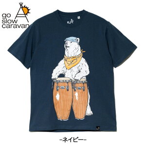 go slow caravan �R���K�N�} ����T�V���c �F �n���`���O �o���_�i �Ŋy�� �v�����g ���N�} ���� TEE ��100% USA�R�b�g�� �J�b�g�\�[ �N���[�l�b�N �����Y ���f�B�[�X ���j�Z�b�N�X �j�����p �t�F�X �V