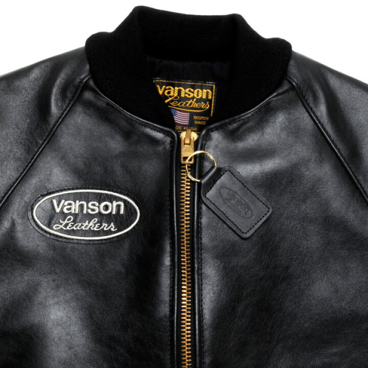 楽天市場】【VANSON】(バンソン) 9TJV (ブラック) (ヴァンソン 