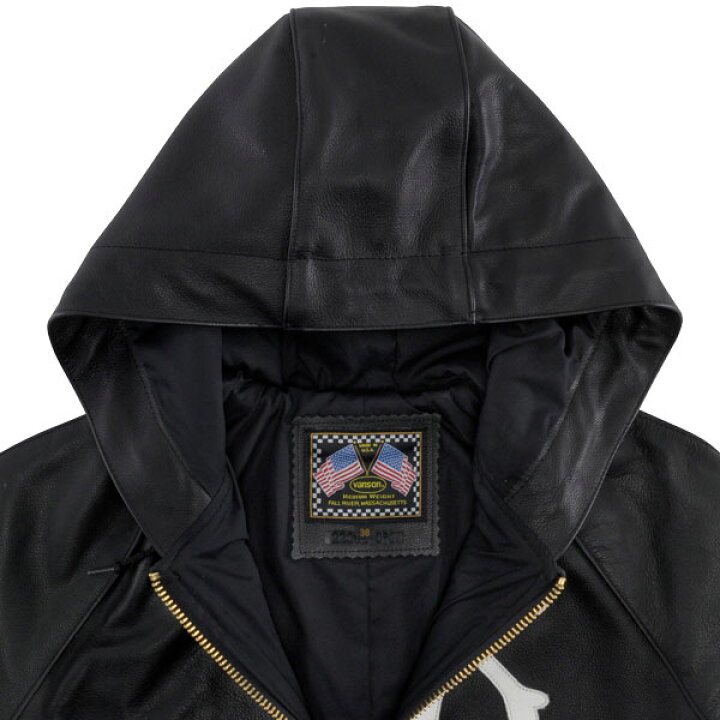 楽天市場】【VANSON】(バンソン) 9TJV CROSS BONE with HOOD / 9TJV 