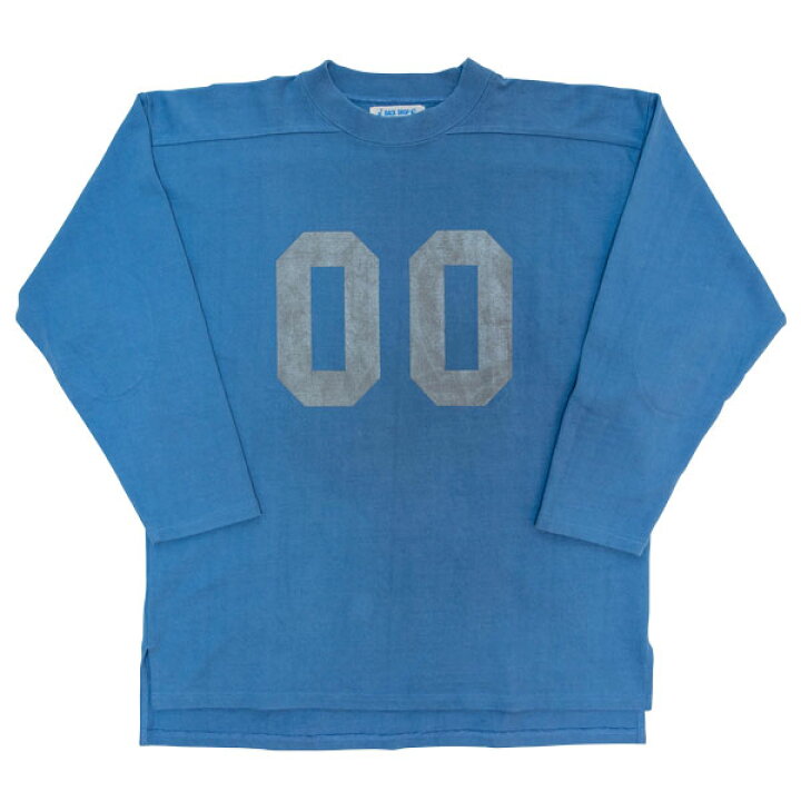 楽天市場 40 Off Backdrop バックドロップ Football Jersey フットボール シャツ ジャージ ブルー 渋谷 バックドロップ 渋谷の老舗アメカジショップ The Back Drop 定番 スポーツ ゲームシャツ アメカジのバックドロップbackdrop