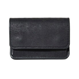 【THE WONDER LUST】(ワンダーラスト) COIN & CARD CASE / コイン カードケース (ブラック) 渋谷 バックドロップ 渋谷の老舗アメカジショップ the back drop 定番 革小物 日本製