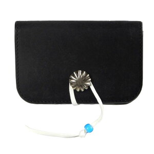 �yTHE WONDER LUST�z(�����_�[���X�g) CONCHO COIN CARD CASE / �R���`�� �R�C�� �J�[�h �P�[�X (�u���b�N) �a�J �o�b�N�h���b�v �a�J�̘V�܃A���J�W�V���b�v the back drop ��� �v���� ���{��