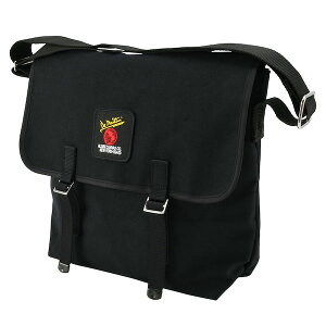 GLOBE CANVAS �O���[�u�L�����o�X ���b�Z���W���[�o�b�O #3600 �u���b�N/�u���b�N �����Y ���f�B�[�X ���j�Z�b�N�X �j�����p �A���J�W �a�J �o�b�N�h���b�v�ʒ� �A�����J�� ��e�� ���]�Ԋ�����