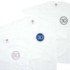 [40%OFF]【BACKDROP】(バックドロップ) BD CIRCLE LOGO 3P TEE / バックドロップ サークルロゴ 3枚パック 半袖Tシャツ (ホワイト) 渋谷 バックドロップ 渋谷の老舗アメカジショップ the back drop アメカジ カジュアル ロゴTシャツ パックTシャツ