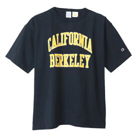 [20%OFF]【CHAMPION】(チャンピオン) T1011 USA UCB TEE / T1011 アメリカ製　UCB Tシャツ (ネイビー) 渋谷アメカジ バックドロップ メンズ 7オンス ヘビーウェイト オープンエンド バインダーネック