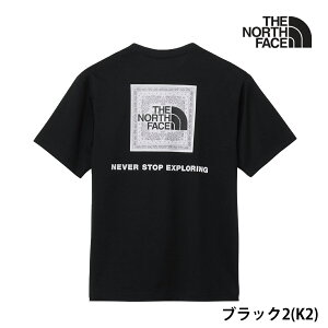 �U�E�m�[�X�E�t�F�C�X �o���_�i �X�N�G�A ���S ���� T�V���c NT32446 2025�N�t�� THE NORTH FACE BANDANA SQUARE LOGO TSHIRT �m�[�X�t�F�C�X �o���_�i ���� T�V���c ������ ���K�Ȓ��S�n �A�E�g�h�A �J�W���A