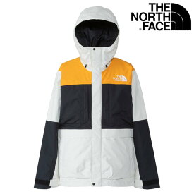 【THE NORTH FACE】(ノースフェイス) WinterPark Jacket NS62311 / ウィンターパークジャケット (ガーデニアホワイトxサミットゴールド) 渋谷アメカジ バックドロップ メンズ ウィンタースポーツ スキー スノーボード スノボ 防水 ICチップポケット