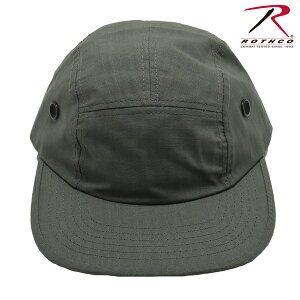 �yROTHCO�z(���X�R) 5P Rip-Stop Cap / 5�p�l�� ���b�v�X�g�b�v �L���b�v (�I���[�u) �a�J�A���J�W �o�b�N�h���b�v �����Y �~���^���[ �t���b�g�o�C�U�[