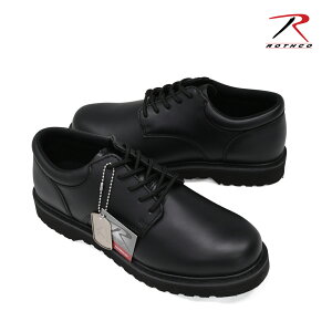 【耐久×快適×高グリップ】ロスコ ミリタリー ユニフォーム オックスフォードシューズ メンズ レディース 革靴 ビジネスシューズ ワークシューズ 防滑 グッドイヤーウェルト 軽量 通気性抜