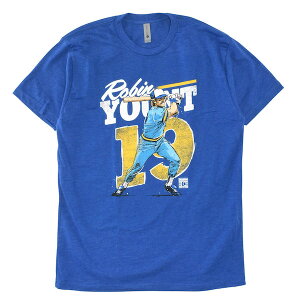 �y500 LEVEL�z(500���x��) Robin Yount RETRO TEE / ���r�� ���[���g ���g�� T�V���c (���C����) �o�b�N�h���b�v �V�܃A���J�W�V���b�v the back drop �X�|�[�c MLB NFL NBA NHL [�l�R�|�X�Ή�]