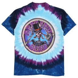 [20%OFF]【LIQUID BLUE】(リキッドブルー) GRATEFUL DEAD QUEEN OF SPADES TIE-DYE TEE / グレイトフルデッド クイーンオブスペード タイダイ 半袖Tシャツ (タイダイ) バックドロップ 老舗アメカジショップ 70s ヒッピー カウンターカルチャー バンド [ネコポス対応]