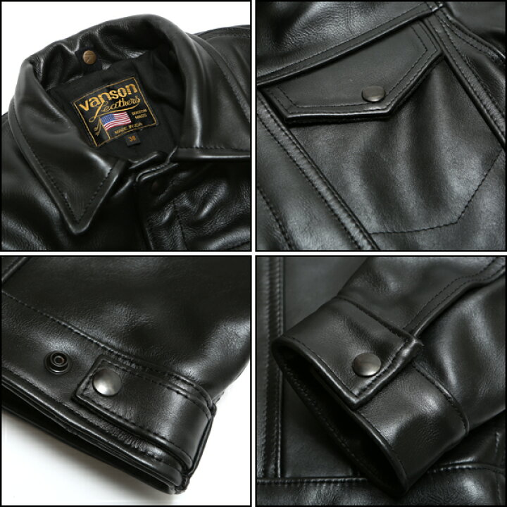 楽天市場】【VANSON】(バンソン ヴァンソン) DJCB2 ブラック (VANSON  