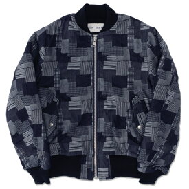 [50%OFF]【T.N JACK】(ティーエヌジャック) Indigo Patch Military Jacket (ネイビー) / インディゴパッチ ミリタリージャケット メンズ デニム キャップ 帽子 アメカジ 渋谷 バックドロップ 老舗アメカジショップ back drop