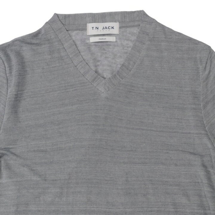 楽天市場】[60%OFF]【T.N JACK】(ティーエヌジャック) Linen V Neck 