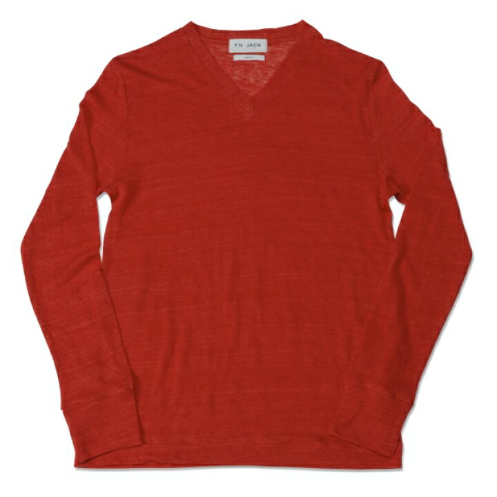 楽天市場】[60%OFF]【T.N JACK】(ティーエヌジャック) Linen V Neck 