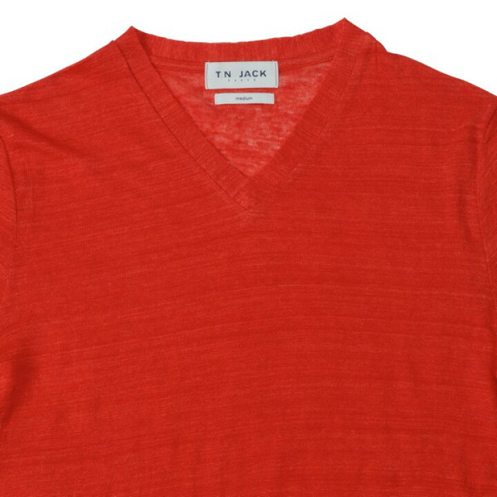 楽天市場】[60%OFF]【T.N JACK】(ティーエヌジャック) Linen V Neck 