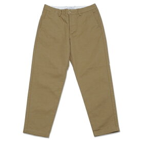 【T.N JACK】(ティーエヌジャック) Cropped Pant (ベージュ) / クロップド パンツ メンズ アメカジ 渋谷 老舗アメカジショップ back drop 日本製 メイドインジャパン 送料無料