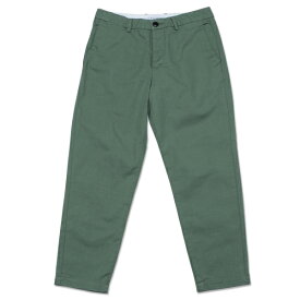 【T.N JACK】(ティーエヌジャック) Cropped Pant (グリーン) / クロップド パンツ メンズ アメカジ 渋谷 老舗アメカジショップ back drop 日本製 メイドインジャパン 送料無料