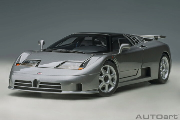 楽天市場】オートアート 1/18 ブガッティ EB110 SS （シルバー  