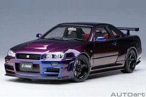 I[gA[g 1/18 jX R34 GT-R Z-tune (~bhiCgp[vIII) (77464) ʔ  fJ[ ~jJ[ i ͌^ v[g Mtg