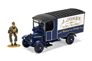 コーギー 1/50 Dads Army TVシリーズ J.ジョーンズ Thornycroftバン(Mrジョーンズ フィギュア付) (CGCC09003) ミニカー モデルカー 完成品 模型 通販 プレゼント ギフト