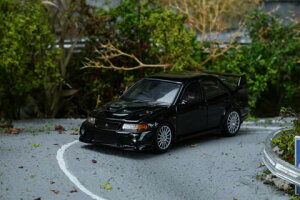 MOTORHELIX 1/64 �O�H Lancer Evolution VI GSR Pyrenees Black Pearl (M64201) �y�\��F2026�N8���ȍ~�z�ʔ� �v���[���g �M�t�g ���f���J�[ �~�j�J�[ �A�N�Z�T���[ �͌^