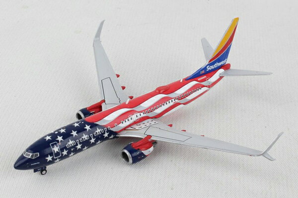 Gemini Jets 1/400 サウスウェスト航空 B737 -800 N500WR #Freedom One" (GJSWA2039)  通販 プレゼント ギフト 飛行機 航空機 完成品 模型 送料無料
