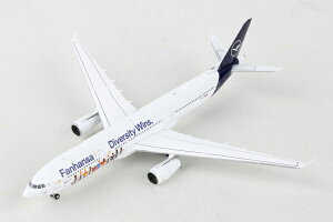 Gemini Jets 1/400 A330-300 tgnUq "Fanhansa Diversity Wins" D-AIKQ (GJDLH2191) ʔ v[g Mtg s@ q@ i ͌^ 