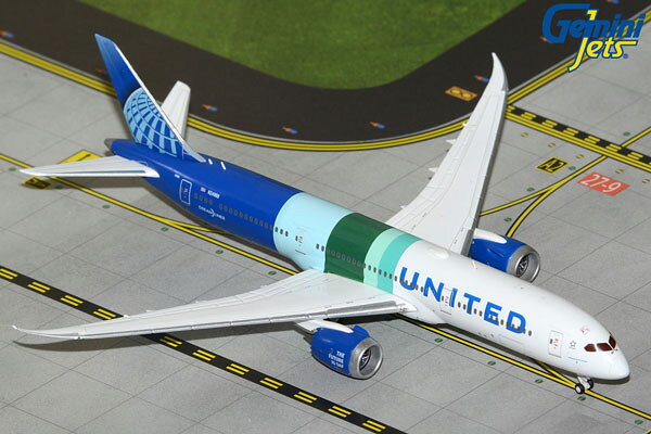 Gemini Jets 1/400 787-9 ユナイテッド航空 "The Future is SAF" N24988  (GJUAL2333) 通販 プレゼント ギフト 飛行機 航空機 完成品 模型 送料無料