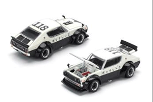 POP RACE 1/64 SKYLINE GT-R V8 DRIFT (KENMERI) - NPA STYLE XJCC GT-R V8 htg (P) - NPA X^C (PR640252) y\F2025N10ȍ~zfJ[ ~jJ[ i ͌^ ʔ v[g Mtg