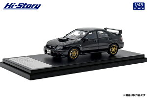 Hi-Story 1/43 SUBARU IMPREZA WRX STi (2002) ubNgp[YE}CJ (HS433BK) ʔ v[g Mtg f ~jJ[ i ͌^ 