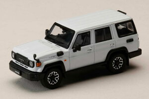 Hobby Japan 1/64 Toyota LANDCRUISER 70 (GDJ76W) �X�[�p�[�z���C�gII (HJ641090AW)�y�\��F2026�N7���ȍ~�z�ʔ� �v���[���g �M�t�g ���f���J�[ �~�j�J�[ �����i �͌^
