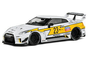 SOLIDO 1/43 ���Y GT-R R35 LB �V���G�b�g (�z���C�g/�C�G���[) (S4311208) �ʔ� �v���[���g �M�t�g ���f���J�[ �~�j�J�[ �����i �͌^