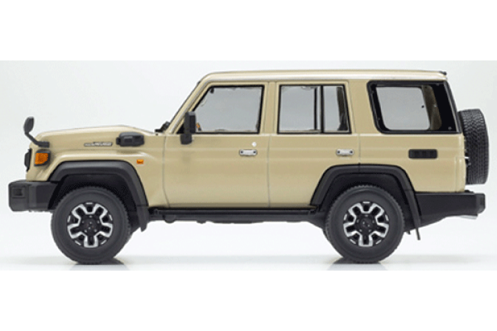 ランクル70 ミニカー　ベージュ　ランドクルーザー70 Amazon | 1/30 新型ランクル70 ランドクルーザー70 カラー