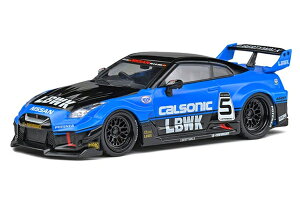 SOLIDO 1/43 Y GT-R (R35) LB VGbg CALSONIC (u[) (S4311202) ʔ  v[g Mtg f J[ ~jJ[ i ͌^