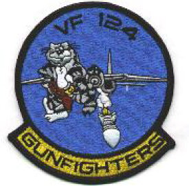 アメリカ海軍 VF-124 フィリックス パッチ (VF-124-FELIX) アメリカ海軍 通販 プレゼント ギフト 条件付き送料無料